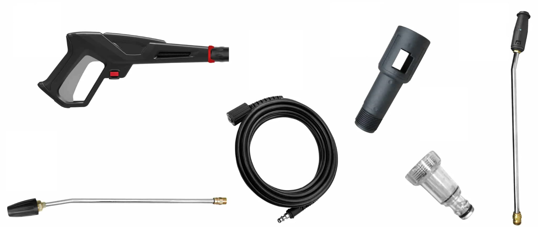 Akcesoria dołączone do myjki LAVOR LVR5 145 